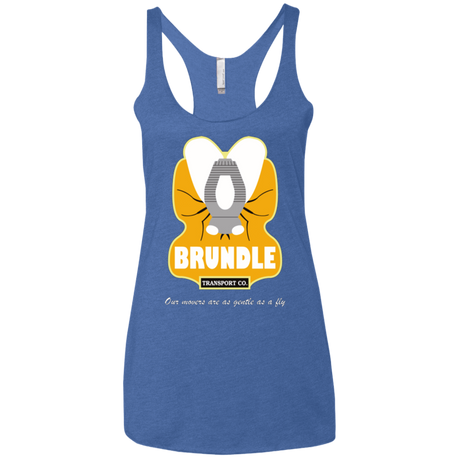 T-Shirts Vintage Royal / X-Small Brundle Transportation Women's Triblend Racerback Tank