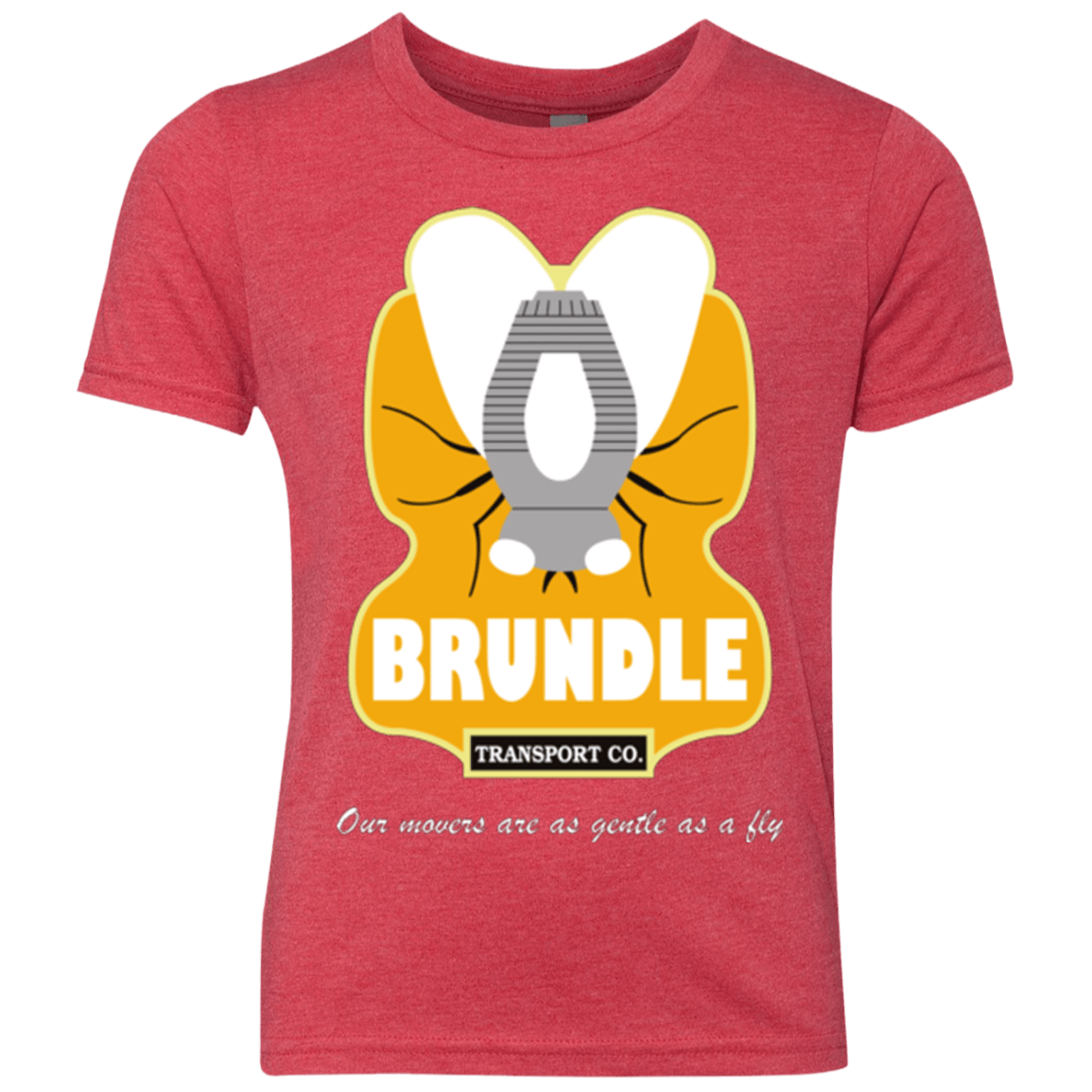 T-Shirts Vintage Red / YXS Brundle Transportation Youth Triblend T-Shirt