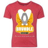 T-Shirts Vintage Red / YXS Brundle Transportation Youth Triblend T-Shirt