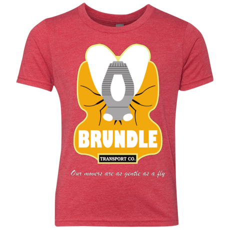 T-Shirts Vintage Red / YXS Brundle Transportation Youth Triblend T-Shirt
