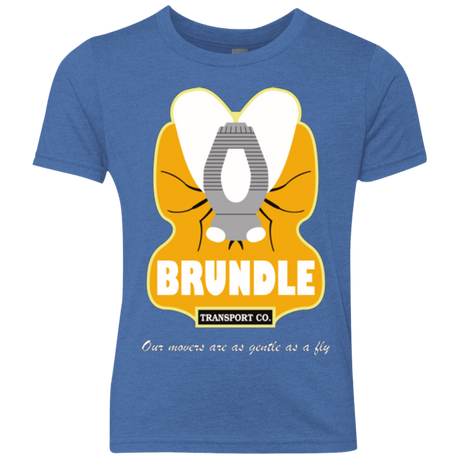 T-Shirts Vintage Royal / YXS Brundle Transportation Youth Triblend T-Shirt