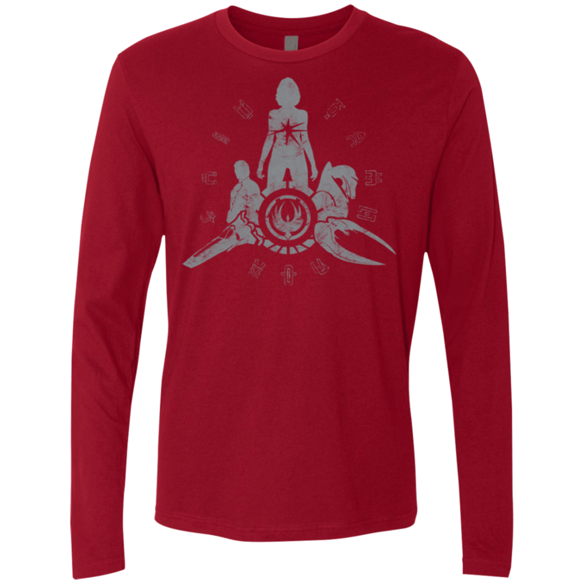 T-Shirts Cardinal / Small BSG Men's Premium Long Sleeve
