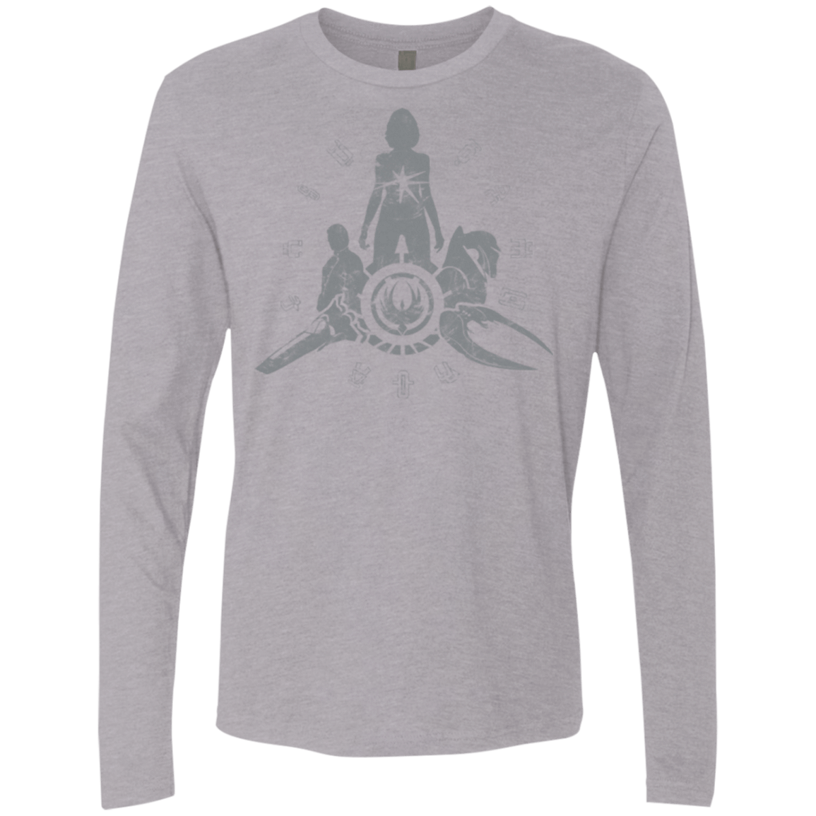 T-Shirts Heather Grey / Small BSG Men's Premium Long Sleeve