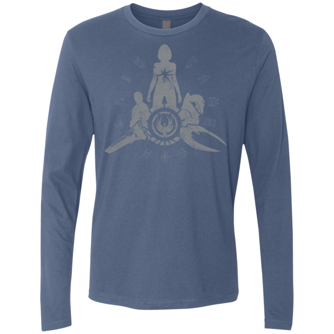 T-Shirts Indigo / Small BSG Men's Premium Long Sleeve