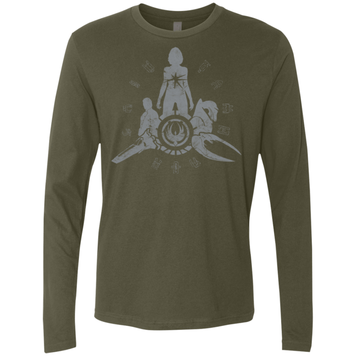 T-Shirts Military Green / Small BSG Men's Premium Long Sleeve