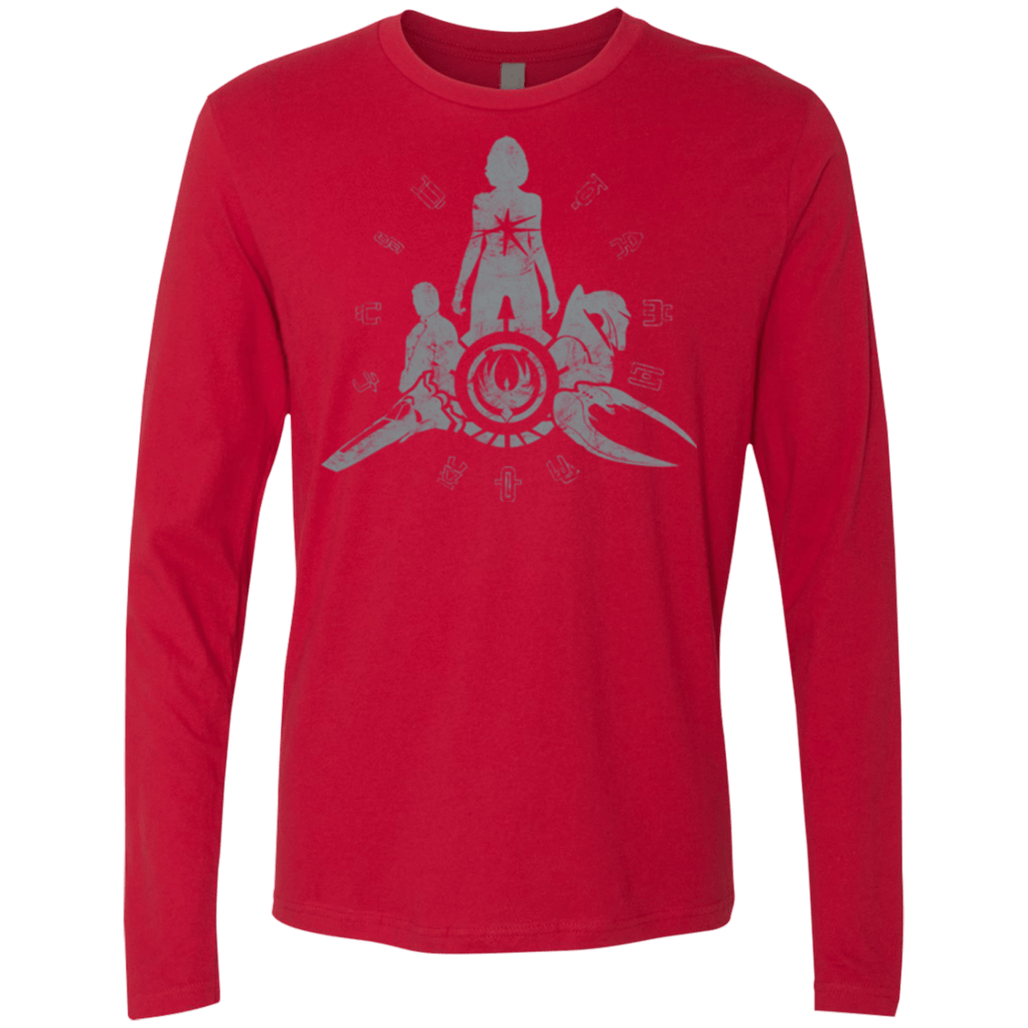 T-Shirts Red / Small BSG Men's Premium Long Sleeve