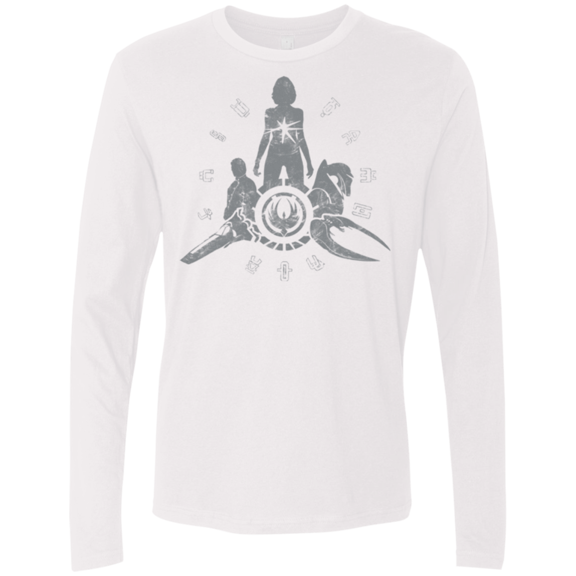 T-Shirts White / Small BSG Men's Premium Long Sleeve