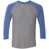 T-Shirts Premium Heather/ Vintage Royal / X-Small BSG Triblend 3/4 Sleeve
