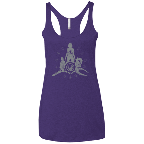 T-Shirts Purple / X-Small BSG Women's Triblend Racerback Tank
