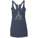T-Shirts Vintage Navy / X-Small BSG Women's Triblend Racerback Tank
