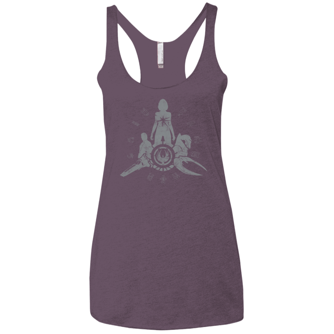 T-Shirts Vintage Purple / X-Small BSG Women's Triblend Racerback Tank