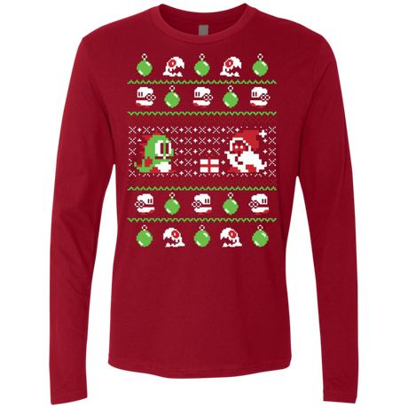 T-Shirts Cardinal / Small Bubble Bauble Men's Premium Long Sleeve