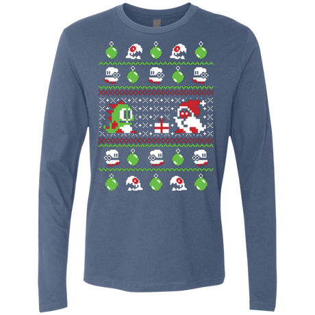 T-Shirts Indigo / Small Bubble Bauble Men's Premium Long Sleeve