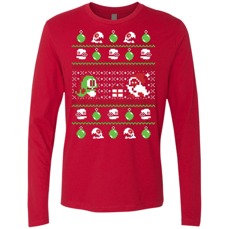 T-Shirts Red / Small Bubble Bauble Men's Premium Long Sleeve