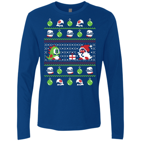 T-Shirts Royal / Small Bubble Bauble Men's Premium Long Sleeve