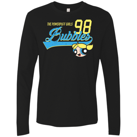 T-Shirts Black / Small Bubbles Men's Premium Long Sleeve