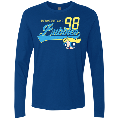T-Shirts Royal / Small Bubbles Men's Premium Long Sleeve