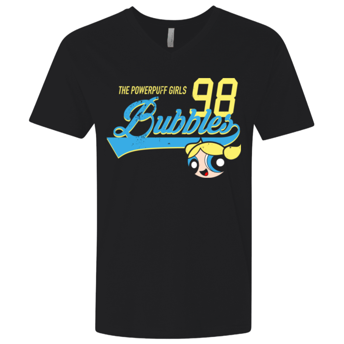 T-Shirts Black / X-Small Bubbles Men's Premium V-Neck