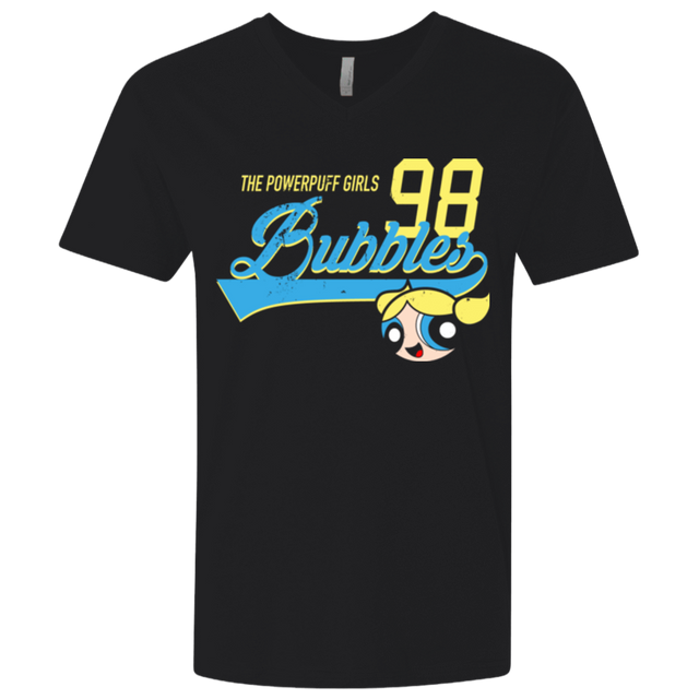 T-Shirts Black / X-Small Bubbles Men's Premium V-Neck