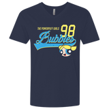 T-Shirts Midnight Navy / X-Small Bubbles Men's Premium V-Neck