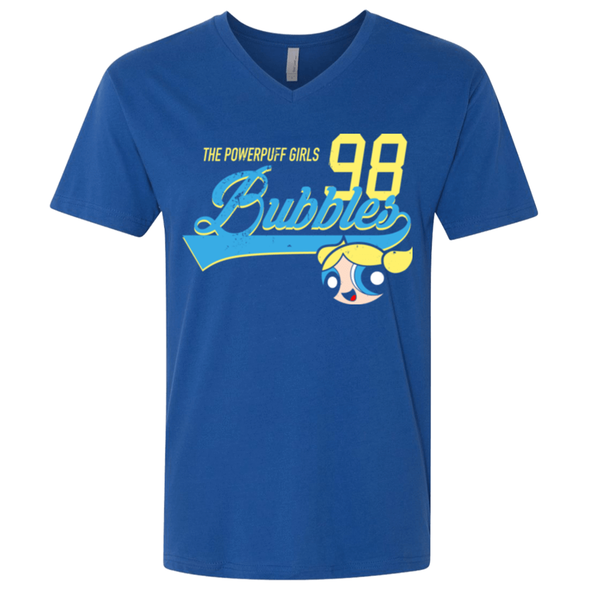 T-Shirts Royal / X-Small Bubbles Men's Premium V-Neck