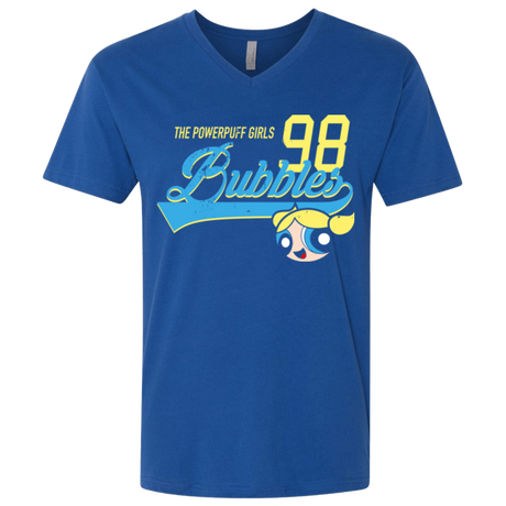 T-Shirts Royal / X-Small Bubbles Men's Premium V-Neck