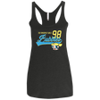 T-Shirts Vintage Black / X-Small Bubbles Women's Triblend Racerback Tank