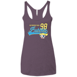 T-Shirts Vintage Purple / X-Small Bubbles Women's Triblend Racerback Tank