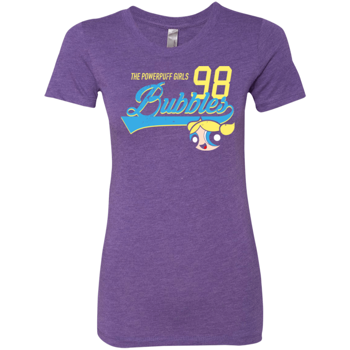 T-Shirts Purple Rush / Small Bubbles Women's Triblend T-Shirt