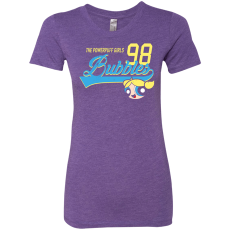 T-Shirts Purple Rush / Small Bubbles Women's Triblend T-Shirt