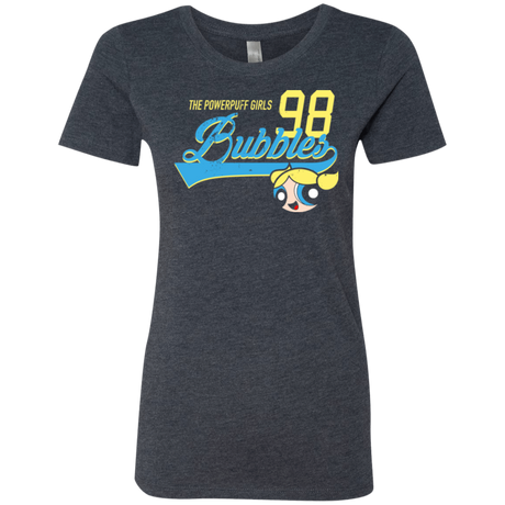 T-Shirts Vintage Navy / Small Bubbles Women's Triblend T-Shirt
