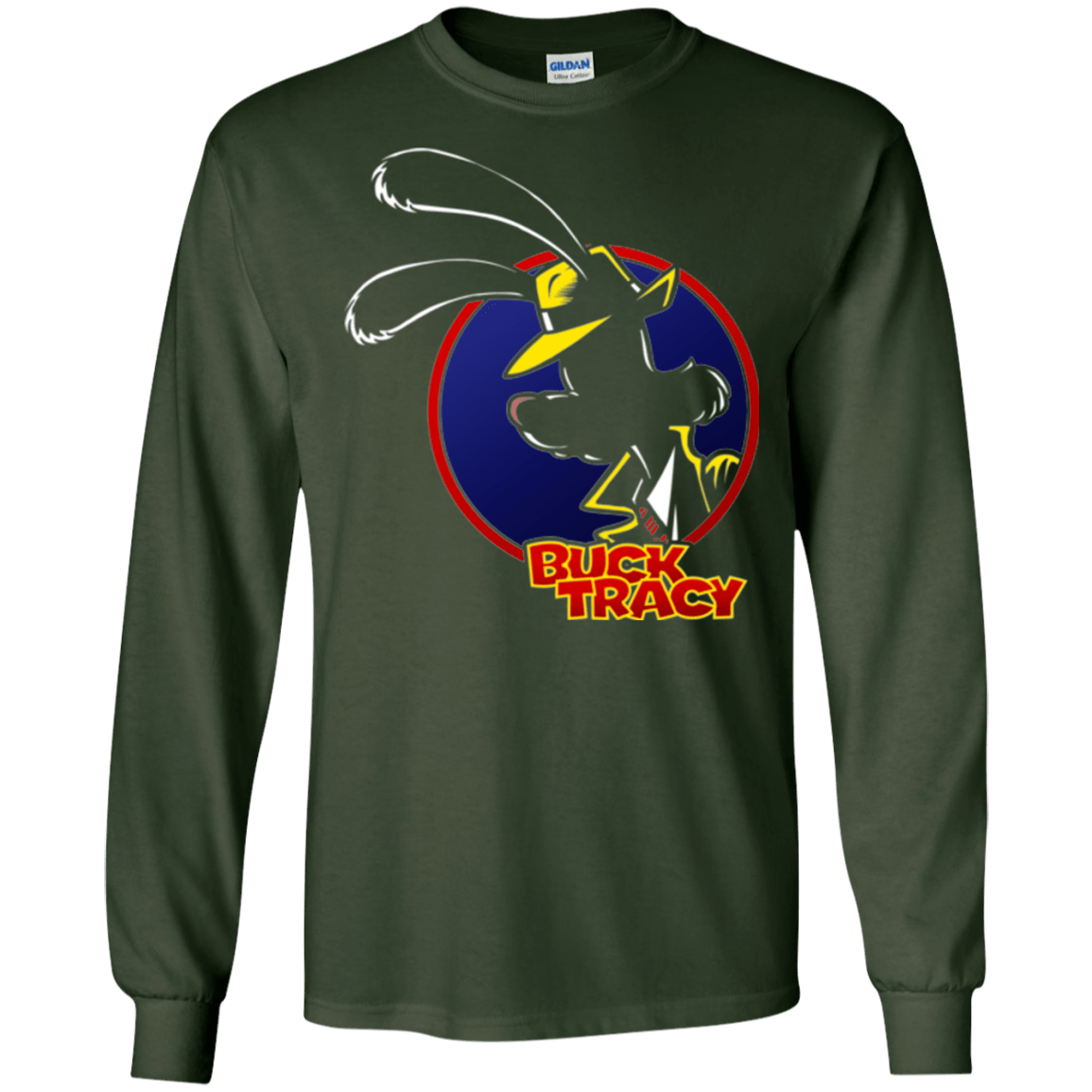 T-Shirts Forest Green / S Buck Tracy Men's Long Sleeve T-Shirt