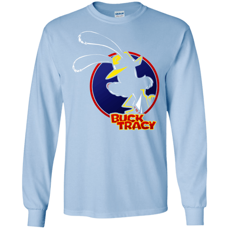 T-Shirts Light Blue / S Buck Tracy Men's Long Sleeve T-Shirt