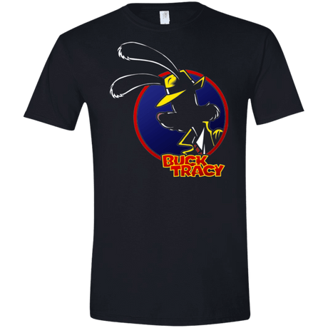 T-Shirts Black / X-Small Buck Tracy Men's Semi-Fitted Softstyle
