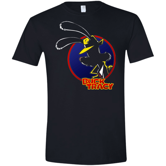 T-Shirts Black / X-Small Buck Tracy Men's Semi-Fitted Softstyle