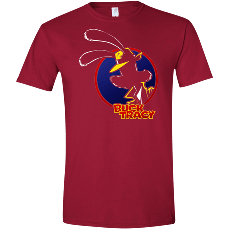 T-Shirts Cardinal Red / S Buck Tracy Men's Semi-Fitted Softstyle