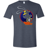 T-Shirts Heather Navy / S Buck Tracy Men's Semi-Fitted Softstyle