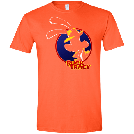T-Shirts Orange / S Buck Tracy Men's Semi-Fitted Softstyle