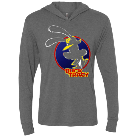 T-Shirts Premium Heather / X-Small Buck Tracy Triblend Long Sleeve Hoodie Tee