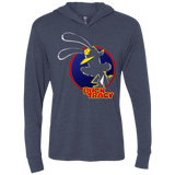 T-Shirts Vintage Navy / X-Small Buck Tracy Triblend Long Sleeve Hoodie Tee