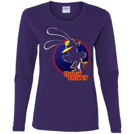 T-Shirts Purple / S Buck Tracy Women's Long Sleeve T-Shirt