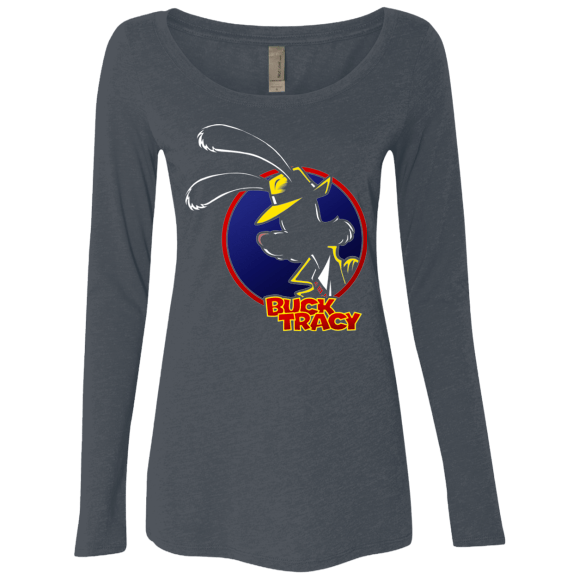 T-Shirts Vintage Navy / S Buck Tracy Women's Triblend Long Sleeve Shirt