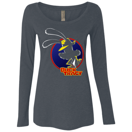 T-Shirts Vintage Navy / S Buck Tracy Women's Triblend Long Sleeve Shirt