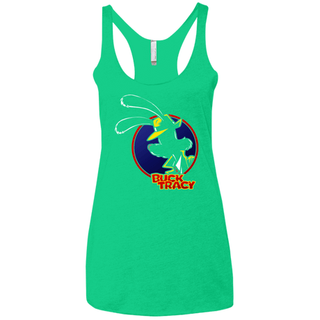 T-Shirts Envy / X-Small Buck Tracy Women's Triblend Racerback Tank