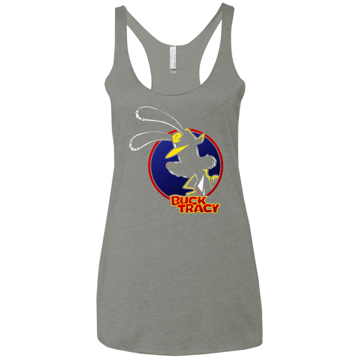 T-Shirts Venetian Grey / X-Small Buck Tracy Women's Triblend Racerback Tank