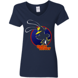 T-Shirts Navy / S Buck Tracy Women's V-Neck T-Shirt