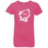 T-Shirts Hot Pink / YXS Bucky Black Girls Premium T-Shirt