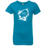 T-Shirts Turquoise / YXS Bucky Black Girls Premium T-Shirt