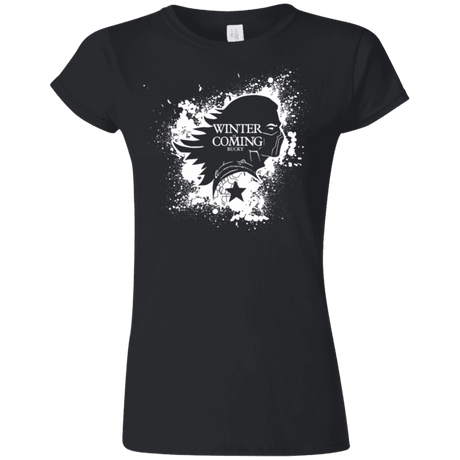 T-Shirts Black / S Bucky Black Junior Slimmer-Fit T-Shirt