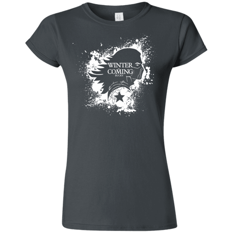 T-Shirts Charcoal / S Bucky Black Junior Slimmer-Fit T-Shirt